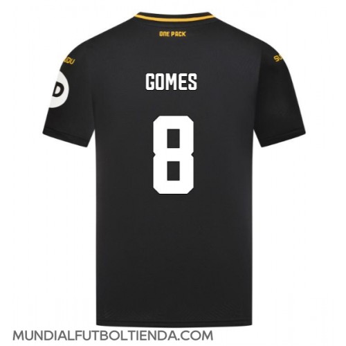 Camiseta Wolves Joao Gomes #8 Segunda Equipación Replica 2024-25 mangas cortas